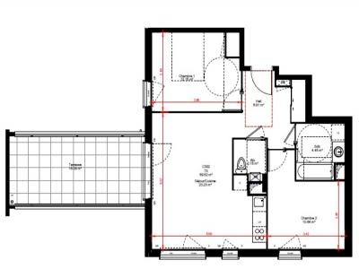 For rent Villefranche-sur-saone 3 rooms 59 m2 Rhone (69400) photo 0