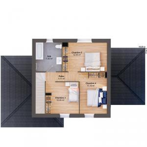For sale Terminiers 6 rooms 106 m2 Eure et loir (28140) photo 3