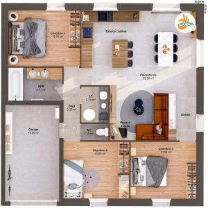 For sale Reffannes 5 rooms 79 m2 Deux sevres (79420) photo 4