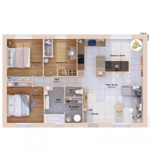 For sale Ile-d'elle 5 rooms 83 m2 Vendee (85770) photo 2