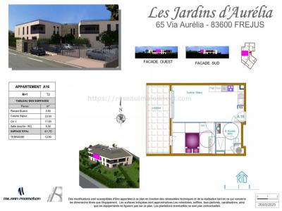 For sale Frejus 3 rooms 64 m2 Var (83600) photo 3