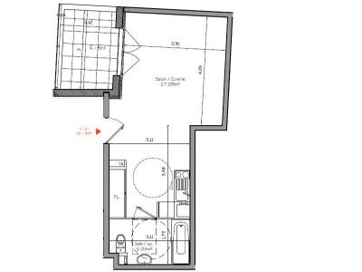 For rent Montelimar 1 room 32 m2 Drome (26200) photo 2