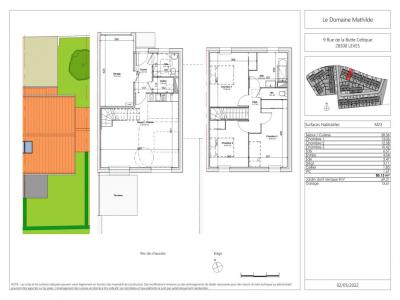 For rent Leves 4 rooms 85 m2 Eure et loir (28300) photo 1