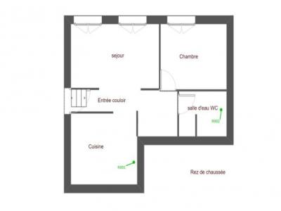 For sale Lyon-4eme-arrondissement 2 rooms 39 m2 Rhone (69004) photo 1