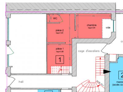 For sale Lyon-6eme-arrondissement 57 m2 Rhone (69006) photo 3