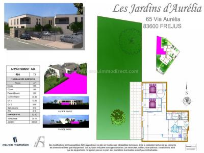 For sale Frejus 3 rooms 74 m2 Var (83600) photo 2