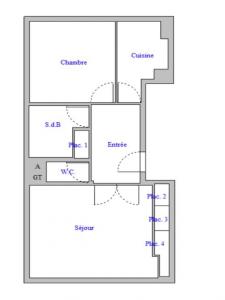 For sale Asnieres-sur-seine 2 rooms 44 m2 Hauts de Seine (92600) photo 0