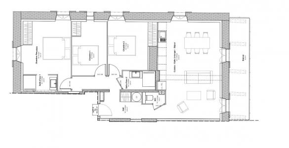For sale village 3 rooms 83 m2 Haute savoie (74210) photo 1