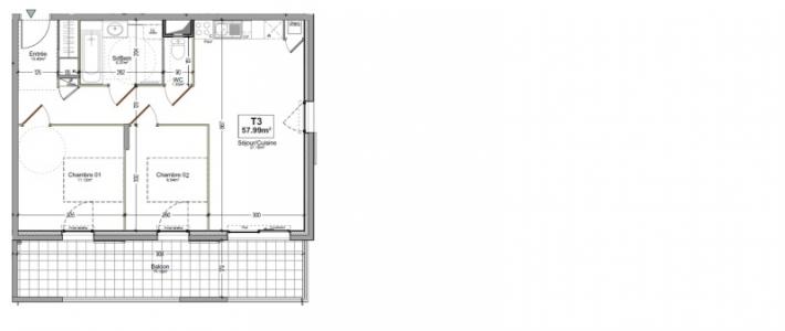 Annonce Location 3 pices Appartement Cluses 74