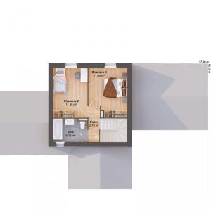 For sale Loscouet-sur-meu 5 rooms 94 m2 Cotes d'armor (22230) photo 4