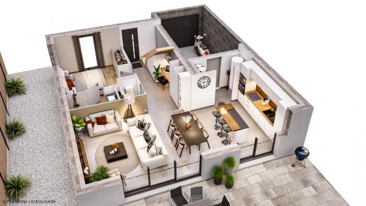 For sale Pleslin-trigavou 6 rooms 111 m2 Cotes d'armor (22490) photo 4
