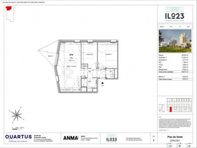Annonce Location 3 pices Appartement Clermont-ferrand 63