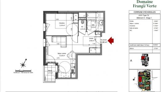 Annonce Location 2 pices Appartement Echirolles 38