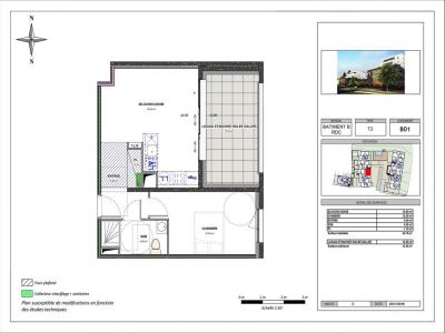 For rent Metz 2 rooms 43 m2 Moselle (57070) photo 2