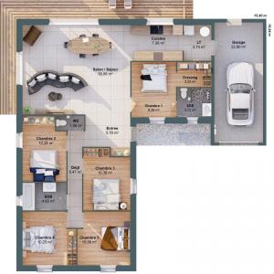 Acheter Maison 123 m2 Beauvoir-sur-niort