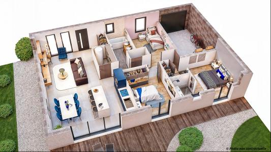 For sale Chauray 5 rooms 95 m2 Deux sevres (79180) photo 2