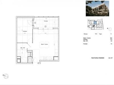 For sale Sete 2 rooms 44 m2 Herault (34200) photo 1