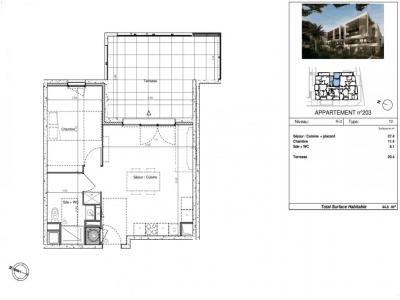 For sale Sete 2 rooms 44 m2 Herault (34200) photo 1