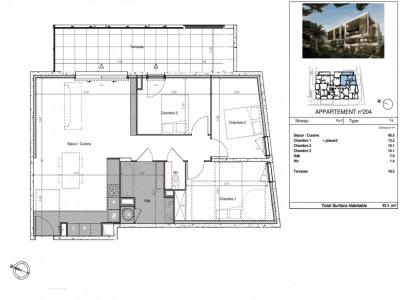 For sale Sete 4 rooms 82 m2 Herault (34200) photo 2