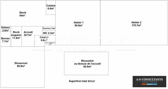 Annonce Location Local commercial Belley 01
