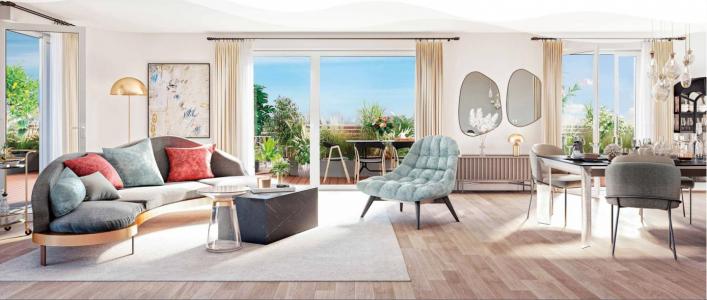 For sale Saint-ouen 5 rooms 101 m2 Seine saint denis (93400) photo 0