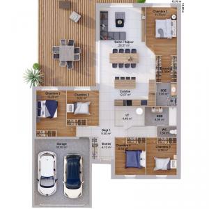 Acheter Maison 127 m2 Brie