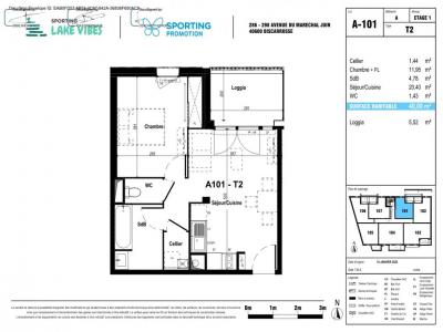 For rent Biscarrosse 2 rooms 40 m2 Landes (40600) photo 1