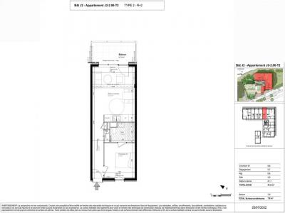 For rent Nancy 2 rooms 41 m2 Meurthe et moselle (54000) photo 1