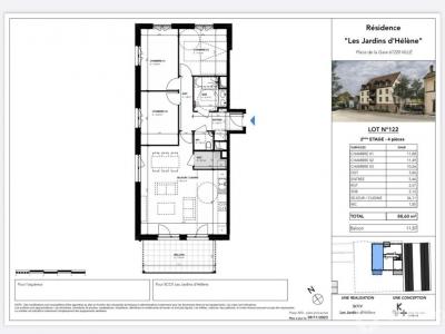Annonce Vente 4 pices Appartement Ville 67