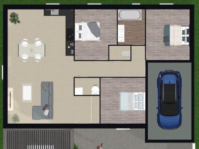 For sale Bollene 4 rooms 90 m2 Vaucluse (84500) photo 1