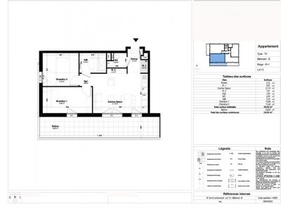 For rent Hoenheim 3 rooms 59 m2 Bas rhin (67800) photo 4