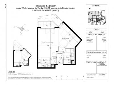 Annonce Location 2 pices Appartement Limeil-brevannes 94