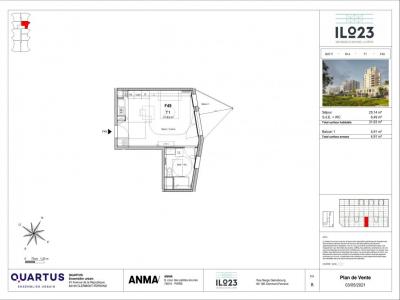 For rent Clermont-ferrand 1 room 31 m2 Puy de dome (63000) photo 1