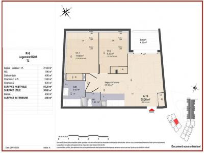 Louer Appartement Membrolle-sur-choisille Indre et loire