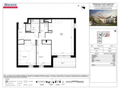 Annonce Location 3 pices Appartement Tours 37
