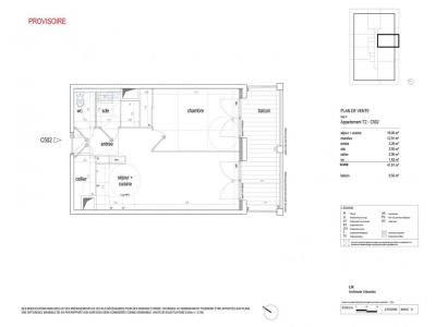 For rent Rennes 2 rooms 41 m2 Ille et vilaine (35000) photo 2