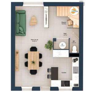 For sale Moncontour 5 rooms 75 m2 Vienne (86330) photo 3