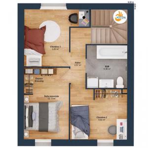 For sale Moncontour 5 rooms 75 m2 Vienne (86330) photo 4