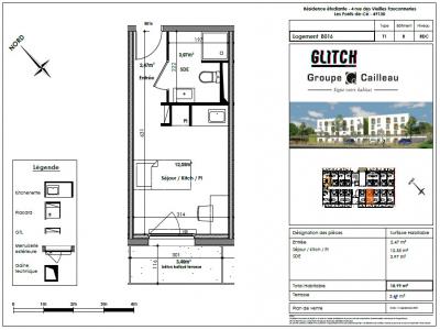 For rent Ponts-de-ce 1 room 18 m2 Maine et loire (49130) photo 1
