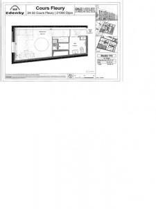For rent Dijon 1 room 23 m2 Cote d'or (21000) photo 1