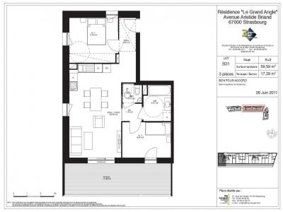 Louer Appartement Strasbourg 902 euros