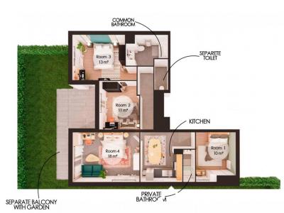 For rent Schiltigheim 1 room 11 m2 Bas rhin (67300) photo 2