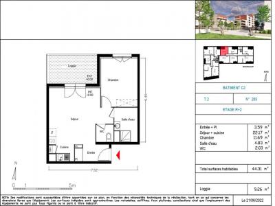 For rent Tourcoing 2 rooms 44 m2 Nord (59200) photo 2