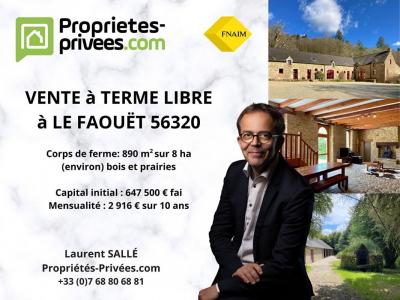 For sale Faouet 26 rooms 890 m2 Morbihan (56320) photo 0