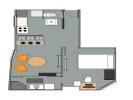 For sale Apartment Paris-15eme-arrondissement DesNouettes 33 m2 2 pieces