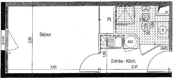 Louer Appartement Nantes 390 euros