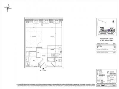 For rent Villemoisson-sur-orge 2 rooms 45 m2 Essonne (91360) photo 1