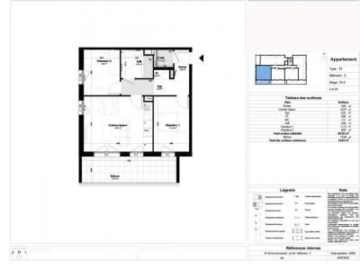 Annonce Location 3 pices Appartement Hoenheim 67