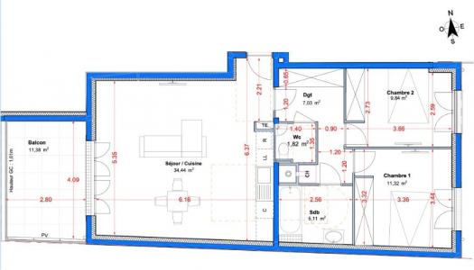 Acheter Appartement 69 m2 