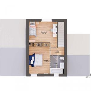 For sale Joue-les-tours 6 rooms 89 m2 Indre et loire (37300) photo 3